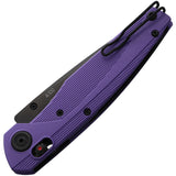 Acta Non Verba Knives A100 Alock Purple GRN Folding MagnaCut Knife 100007P