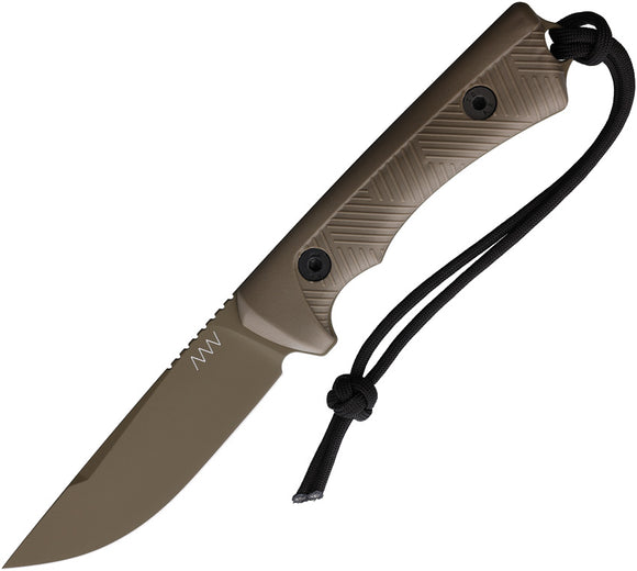Acta Non Verba Knives P200 Tan GRNPU Sleipner Fixed Blade Knife P200054