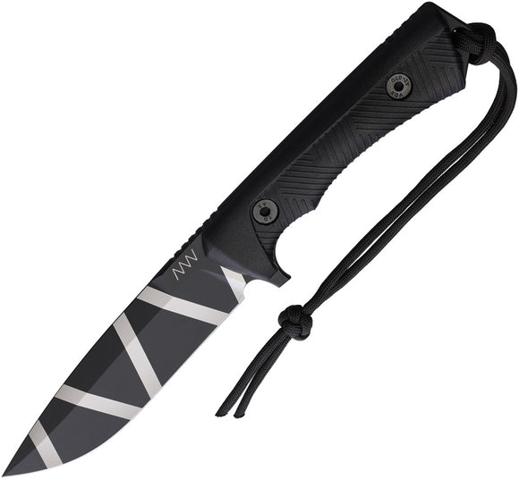 Acta Non Verba Knives P250 Black GRN Sleipner Fixed Blade Knife P250001