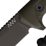 Acta Non Verba Knives P300 OD Green GRNPU Sleipner Fixed Blade Knife P300058