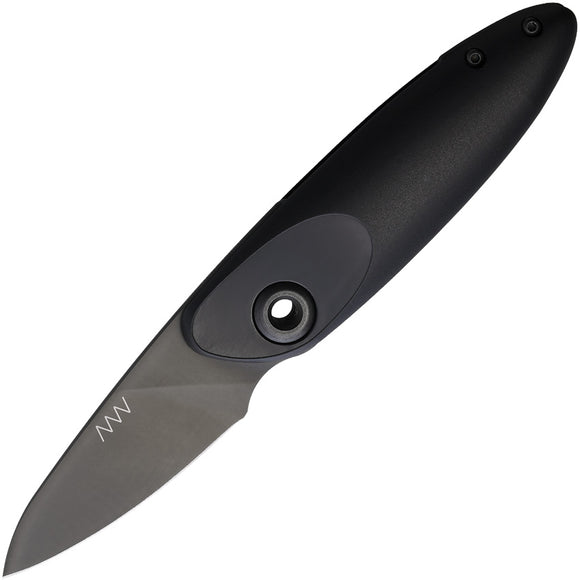 Acta Non Verba Knives Z070 Slip Joint Black GRN Folding Pocket Knife Z070001