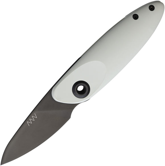 Acta Non Verba Knives Z070 Slip Joint Mint White Folding Pocket Knife Z070005