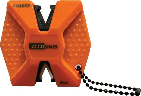 AccuSharp Two Step Orange Rubber Carbide & Tungsten Knife Sharpener 344C