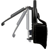 ASP Open Top Handcuff Case Black Leather Fits Chain or Hinged 56139