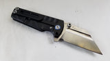 Artisan Proponent Framelock Black Titanium Folding S35VN Pocket Knife 1820GSBK