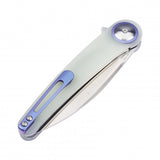 Artisan Cutlery Cazador Jade Natural Linerlock G10 AR-RPM9 Folding Knife 1848pntg