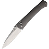 Artisan Andromeda Button Lock Gray Titanium Folding CPM-S35VN Knife 1856GGY