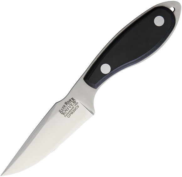 Bark River Harpoon Necker Black Micarta Fixed Blade Knife 07071mbc