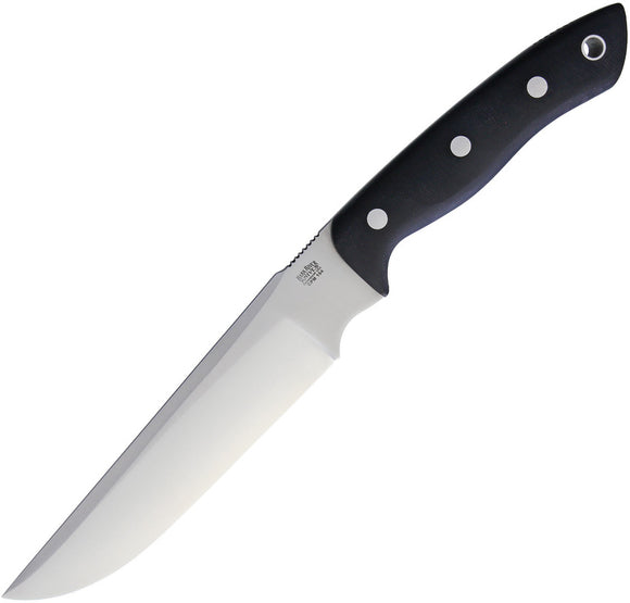 Bark River STS 7.5 CPM154 Black Fixed Blade Knife 07857mbc