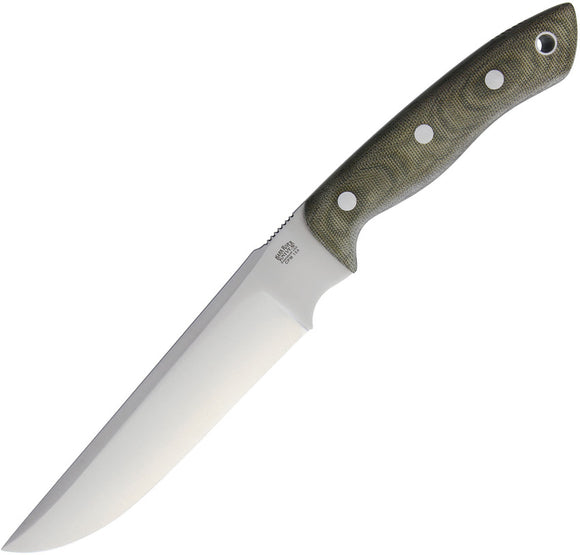 Bark River STS 7.5 CPM154 Green Fixed Blade Knife 07857mgc