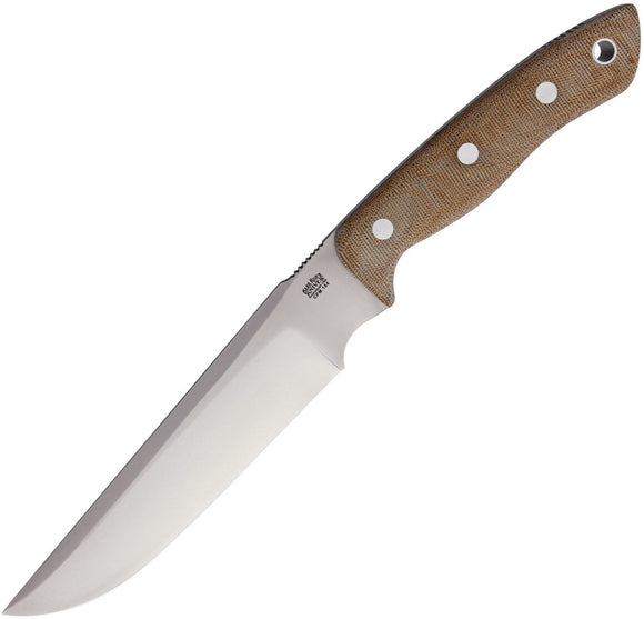Bark River STS 7.5 CPM154 Natural Fixed Blade Knife 07857mnc