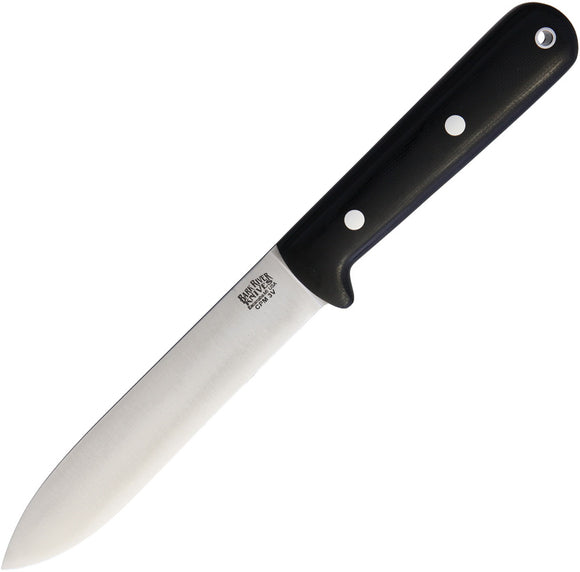 Bark River Kephart 3V Black Canvas Fixed Blade Knife 08124mbc