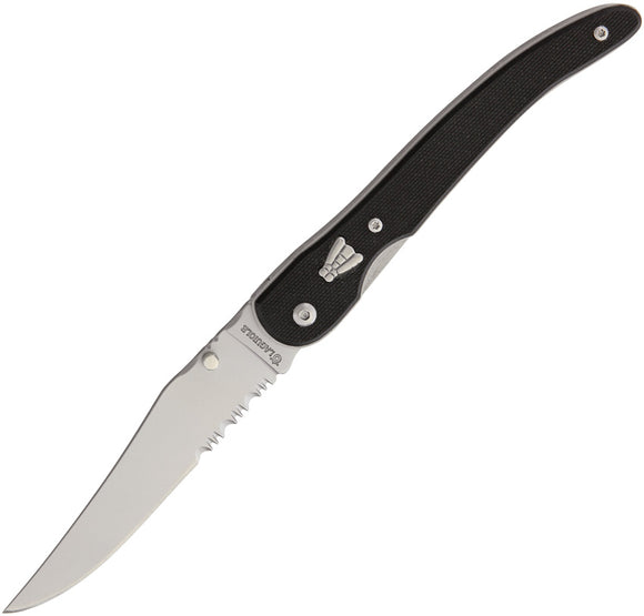 Baladeo Variation Laguiole Black G-10 Folding Knife dub215