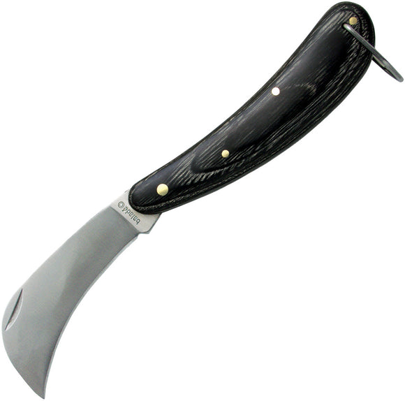 Baladeo Black Billhook 11 cm Folding Pocket Knife 080