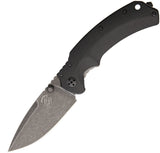 Bastinelli Creations R.E.D. Folder Dark Stonewashed D2 Steel Folding Knife 02