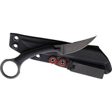 Bastinelli Creations Dopamine Black G10 Bohler M390 Fixed Blade Knife 248
