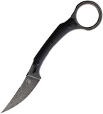 Bastinelli Creations Dopamine Black G10 Bohler M390 Fixed Blade Knife 248