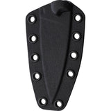 Bastinelli Creations SIN Black G10 Boher N690 Serrated Fixed Blade Knife 252