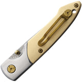 Brighten Blades Not So Heavy Metal Linerlock Folding Stainless Pocket Knife 126