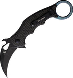 Brighten Blades Moonstruck Karambit Framelock Carbon Fiber Folding Pocket Knife 599TICV