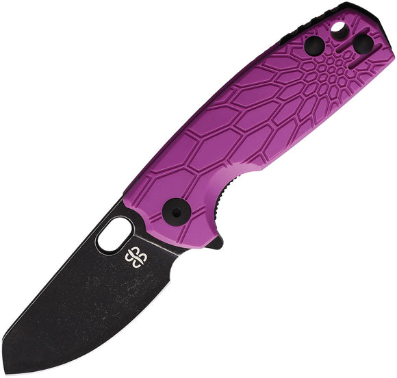 Brighten Blades Baby Core Linerlock Purple FRN Bohler N690 Folding Pocket Knife 608PUB