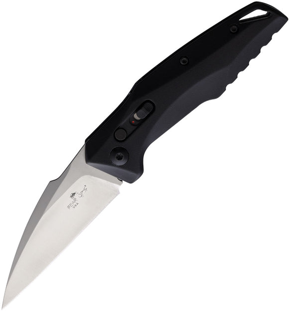 Bear & Son Automatic Bold Action XVII Knife Black Aluminum 14C28N Sandvik Blade 1700AIBKS