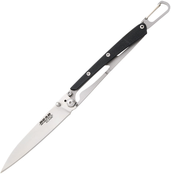 Bear Edge Minimal Framelock Black G10/Stainless Folding Pocket Knife 61527