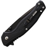 Bear Edge Brisk 2.0 Linerlock A/O Black Stainless Folding Pocket Knife 61541