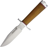 Blackjack Model 5 Natural Tan Micarta A2 Steel Fixed Blade Knife BC5NM