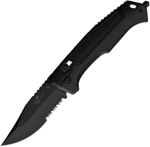 Bear Ops Rancor IV Slide Lock Aluminum Folding 14C28N Pocket Knife 550AIBKBSR