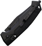 Bear Ops Rancor IV Slide Lock Aluminum Folding 14C28N Pocket Knife 550AIBKBSR