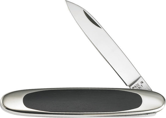 Beretta Gentlemans Folder Black Ebony Wood Stainless Folding Pocket Knife 71915