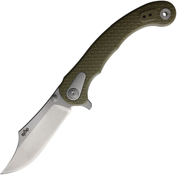 Beyond EDC Motiv Linerlock OD Green FRN Folding D2 Steel Pocket Knife 2201OD