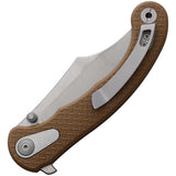 Beyond EDC Motiv Linerlock Dark Earth FRN Folding D2 Steel Pocket Knife 2201SD