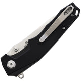 Beyond EDC Dash Linerlock Black G10 Folding D2 Steel Pocket Knife 2203BK