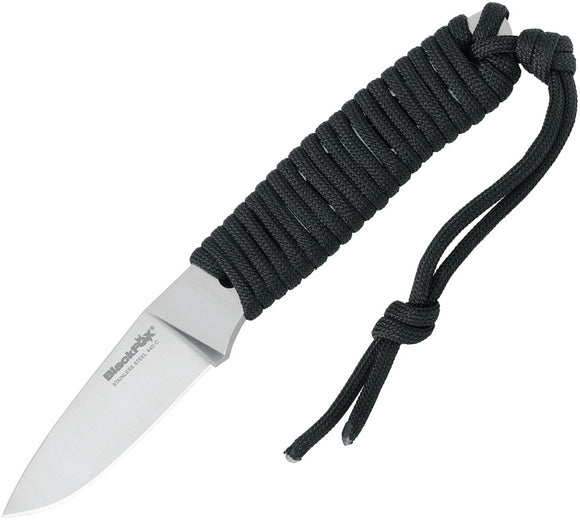 Black Fox Tarlo Cord Wrapped Alfredo Doricchi Fixed Blade Knife w/ Sheath 713