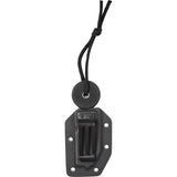 Black Fox Plan B Black G10 440C Stainless Fixed Blade Knife w/ Belt Sheath 754