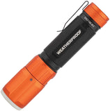 BlackFire Lantern Orange Aluminum 5.5" Water Resistant Flashlight BBM6412