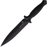 Begg Knives Filoso Dagger 13.5" Black 1095 Double Edge Fixed Blade Knife 027