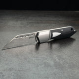 Begg Knives Bullet Train Slip Joint Black G10 & Stainless Folding 14C28N Pocket Knife 036
