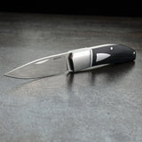 Begg Knives Drop Point Slip Joint Black G10 & Stainless Folding 14C28N Pocket Knife 037