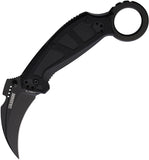 Blackhawk Gara 3 Karambit Black G10 Linerlock D2 Folding Knife 3201bk