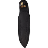BucknBear Black Bear Hunter Black G10 D2 Steel Fixed Blade Knife w/ Sheath 71449