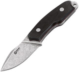 Boker Arbolito El Heroe Micarta N695 Stainless Full Tang Fixed Blade Knife - 02BA371M