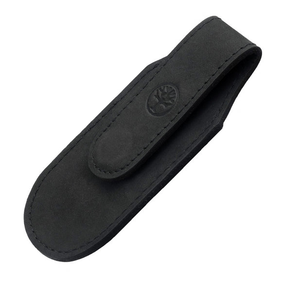 Boker Large Magnetic Black Leather Pouch Sheath 09BO294