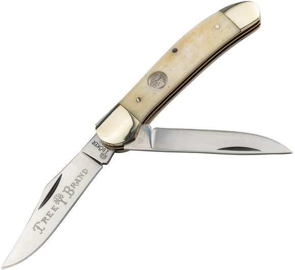 Boker Traditional Series 2.0 Tree Brand Copperhead Bone Folding D2 Knife 110863