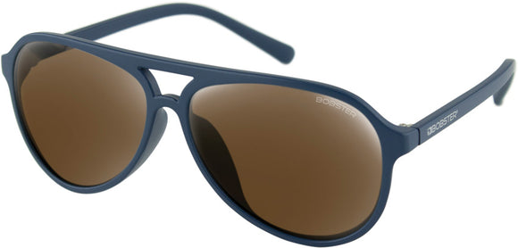 Bobster Maverick Matte Navy Frame Sunglasses