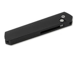 Boker Plus Kwaiken Compact Automatic Button Lock Black Aluminum 154CM Blade 01BO254