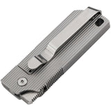 Boker Plus Babyx Pocket Knife Framelock Gray Stainless Folding D2 Steel P01BO366