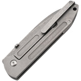 Boker Plus Evade Pocket Knife Framelock Gray Stainless Folding D2 Steel P01BO384